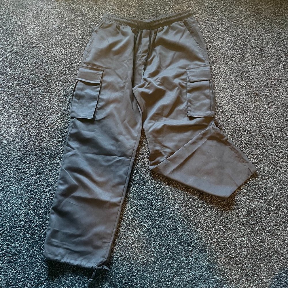 COPY - Grey Drawstring Cargo Pant